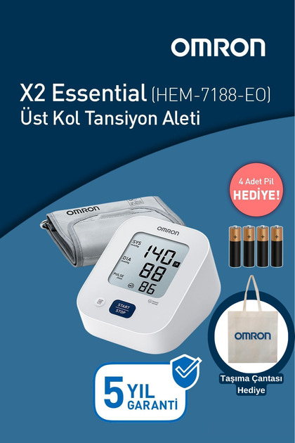 X2 Essential Üst Koldan Ölçer Dijital Tansiyon Aleti+ Taşıma Çanta Hediyeli