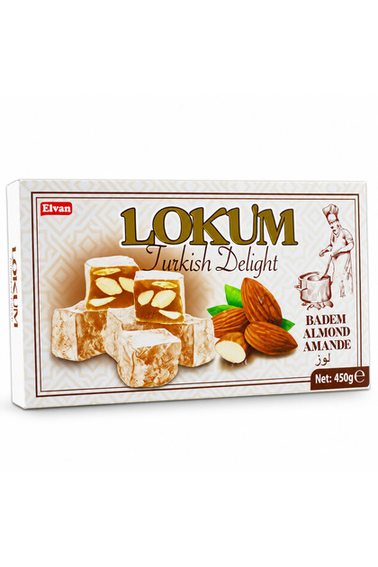 Almond Turkish Delight 450 Gr. (1 Package)