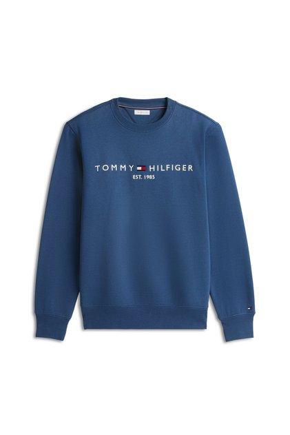 MW0MW11596 Tommy logó pulóver DBZ Égei-tenger