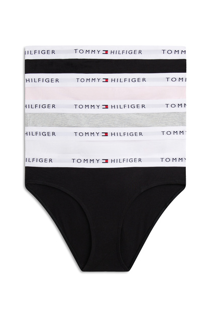 UG0UG00842 5er-Pack Bikini 0R5 Grau Htr/ Pink/Weiß/Schwarz
