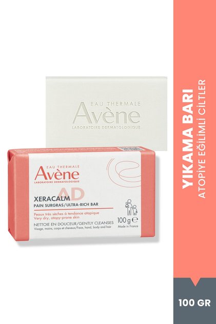 XeraCalm A.D Atopiye Eğilimli Ciltler için Yıkama Sabunu 100 gr