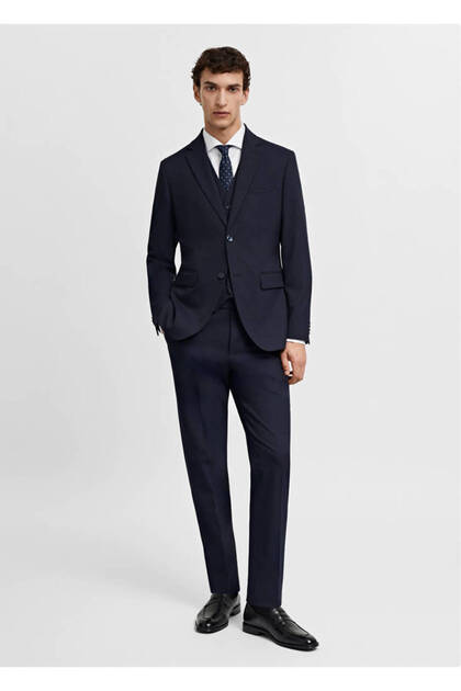 Lacivert Erkek Blazer Ceket 67080620