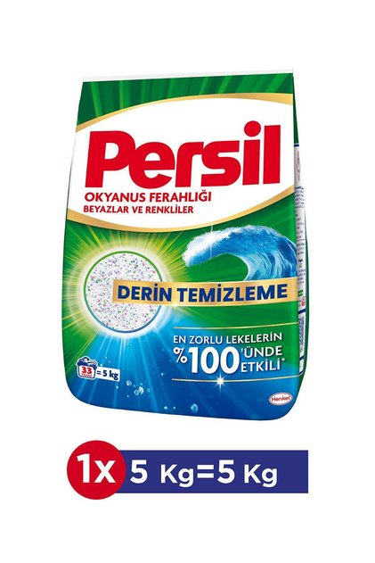 Okyanus Ferahlığı Toz Çamaşır Deterjanı 33 Yıkama 5kg