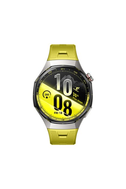 Watch GT 7 Pro 46 mm Akıllı Saat - Sarı, Titanyum Kasa, iOS me Android Uyumlu, EKG