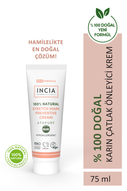 ATOPURE ® %100 Doğal Karın Çatlak Önleyici Krem 75 ml