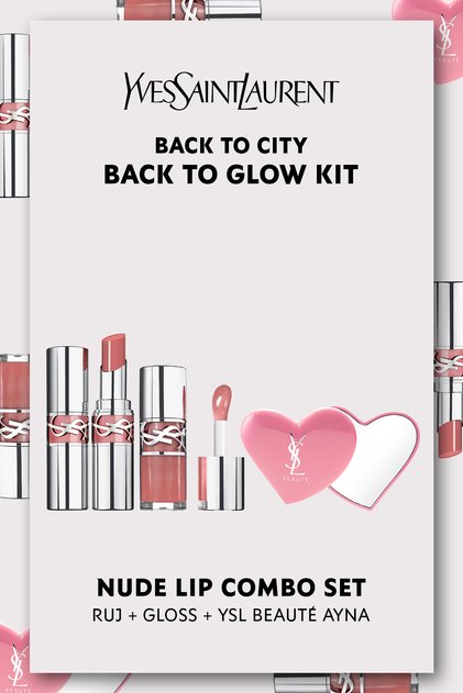Nude Lip Combo Loveshine Ruj + Gloss Makyaj Seti 7829999999256