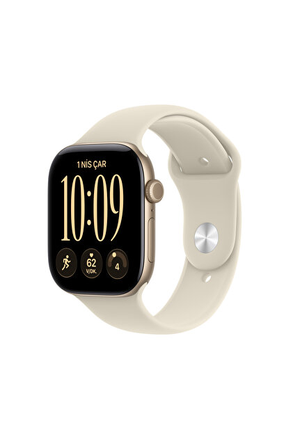 Apple Watch Series 11 GPS, 42 mm Roze Altın Rengi Alüminyum Kasa