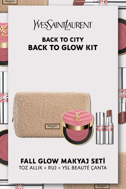 Fall Glow Makyaj Seti Make Me Blush Toz Allık 84 & Loveshine Ruj 205 - Çanta Hediyeli 7829999999331