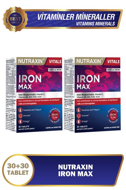 Iron Max 30 Tablet 2 Adet