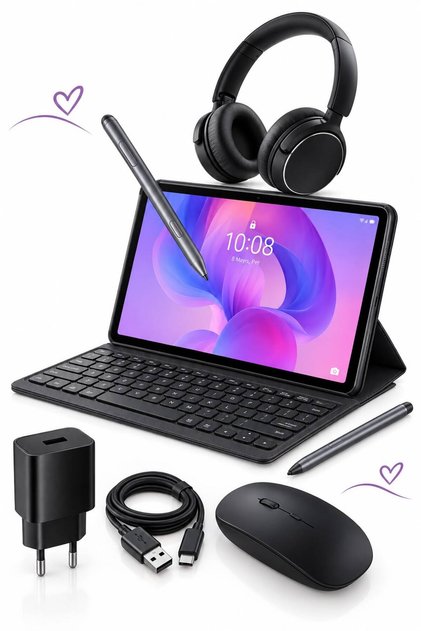 IdeaTab 8GB 128GB 11" 2.5K 500nits Tablet+Klavye+Kalem+BAŞLIK+Mouse+KIRILMAZ CAM+KULAKLIK ZAFR0284TR