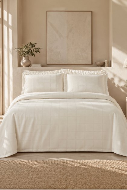 Royale Double Duvet Cover Set White