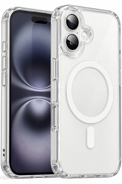 iPhone 16 Kılıf (Çizik Değil İç ve Dış Jelatinleri Sökünüz) Magsafe Wireless Kablosuz Şarj Destekli Arkası Sert Yanları Silikon Airbag Darbe Emici Kamera Korumalı Kapak