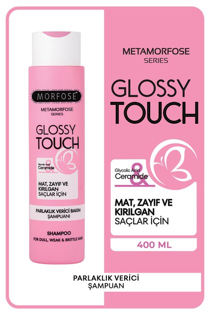 Metamorfose Glossy Touch Parlaklık Verici Bakım Şampuanı 400 ML