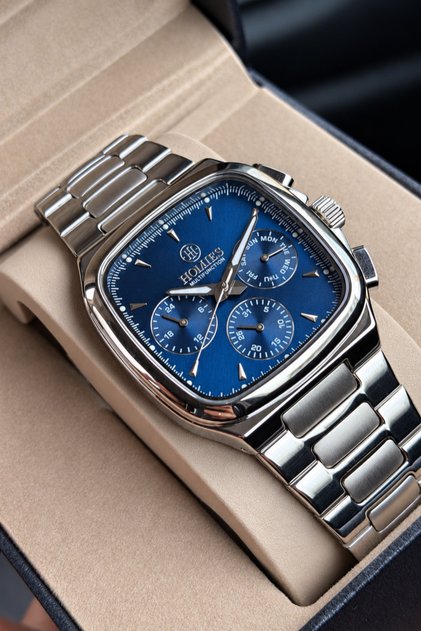 Men's Wristwatch-All Functions Active -With Gift Box and Bracelet Gift.Hm28580S01-2