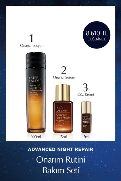 Onarım Rutini Bakım Seti: Losyon 100ml & Serum 15ml & Göz Kremi 5ml