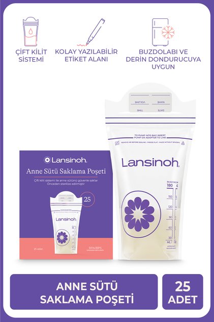 Breast Milk Storage Bags 25Pcs