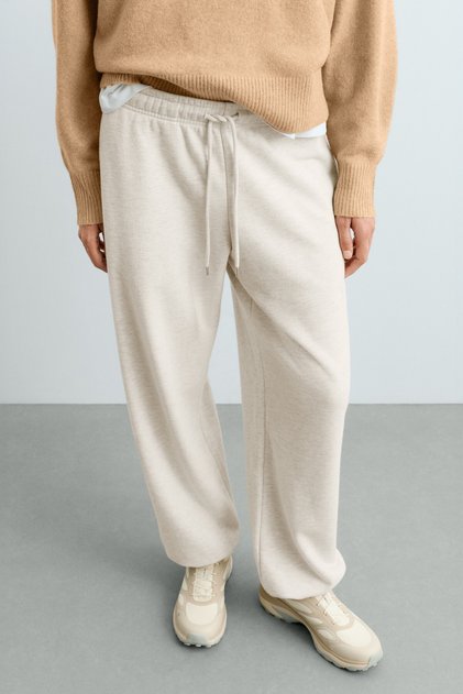 Ayarlanabilir Kumaş Jogger Pantolon