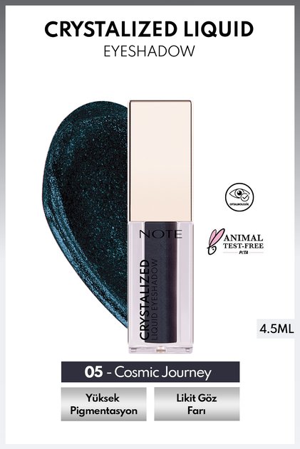 Crystalized Liquid Eyeshadow Likit Metalik Göz Farı - 05 Cosmic Journey