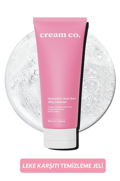 Leke Karşıtı Nemlendirici Yüz Temizleme Jeli Niacinamide Hyalüronik Asit | 100 ML | Tüm Cilt Tipleri