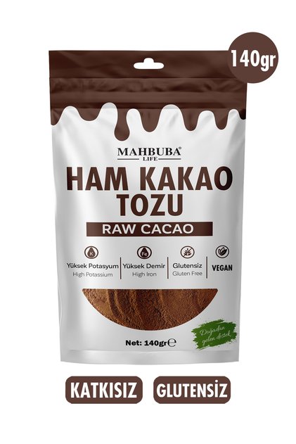 Ham Kakao Tozu 140gr - Doğal - Katkısız - Glutensiz