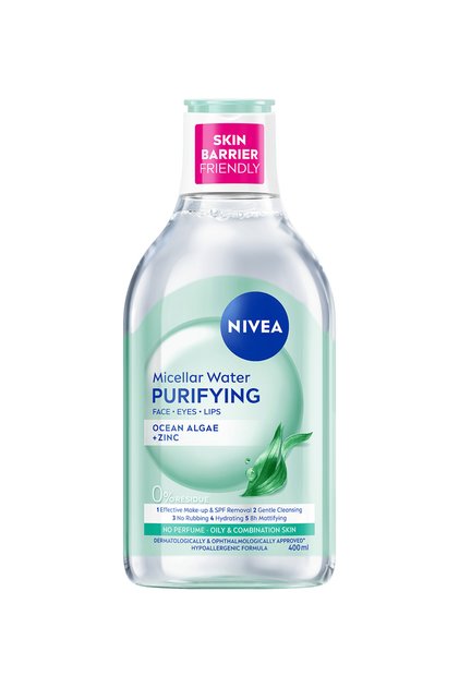 Apă micelară purificatoare cu complex de aminoacizi pentru ten mixt, 400 ml