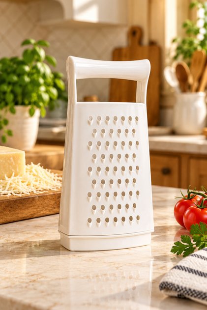 25 cm Acrylic Grater White Ckr4840