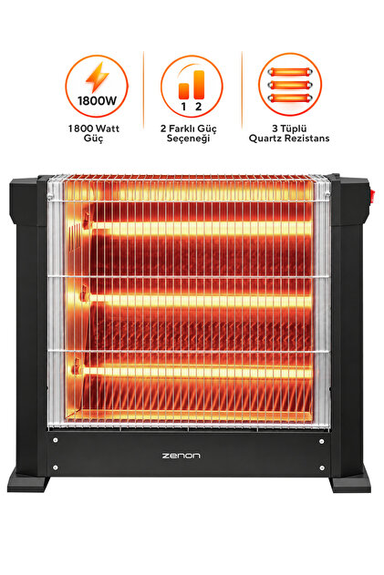 Zenon Çift Taraflı Isıtıcı 1800 W KS-2740