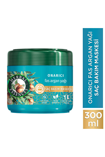 Onarıcı Argan Yağı Saç Bakım Maskesi 300ml