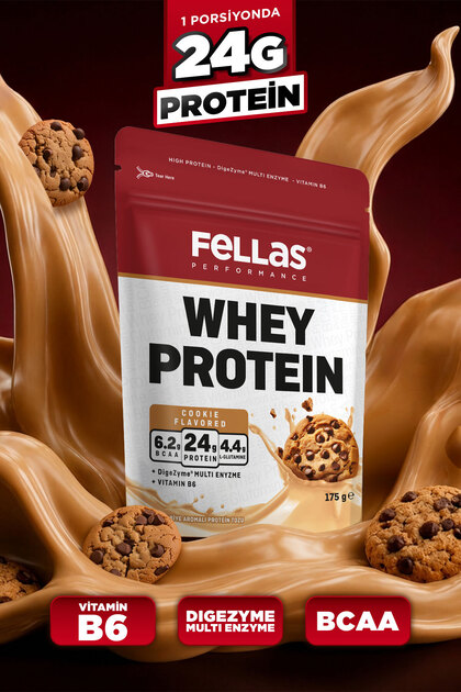 Whey Protein Tozu|24 g Protein 5 Servis|Kurabiye Aromalı (175 g)