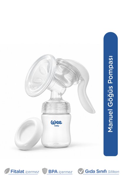 Manual breast pump