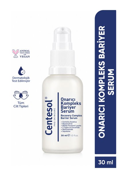 Resveratrol ve Probiyotik İçerikli Bariyer Güçlendirici Onarıcı Nemlendirici Kompleks Serum 30 ML
