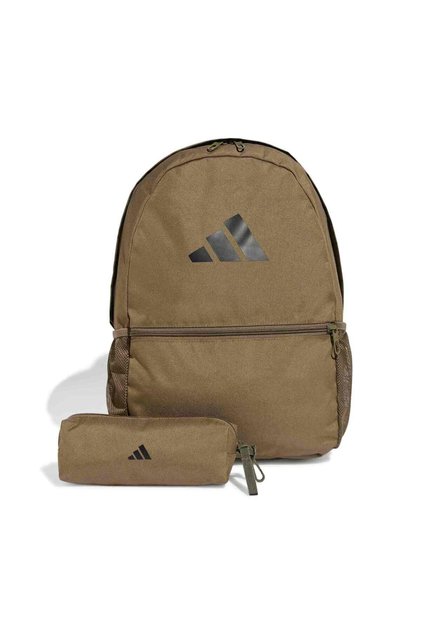 Classic Pencil Case Unisex Khaki Casual Style Backpack Jd3091