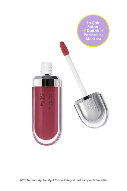 Dudak Parlatıcısı - 3D Hydra Lip Gloss - 21 Brun Rose - Besleyici ve Nemlendirici