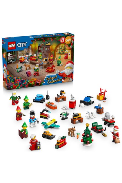 ®   City 2026 Christmas Calendar 60510 - Toy Building Set for Children 5 and up (252 Pieces)