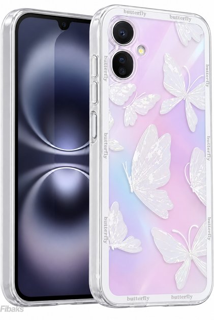 Redmi 13C Case Designed Patterned Camera Protected Transparent Butterfly Flexible Soft Silicone Cover
