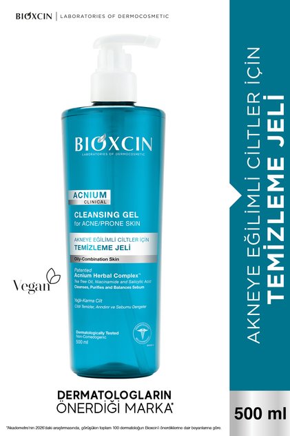 Acnium Sebum Dengeleyici Yüz Yıkama Jeli 500 ml
