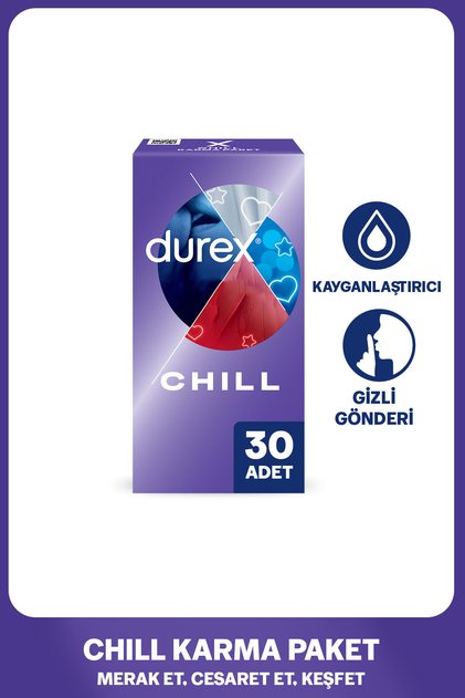 Chill 30'lu Karma Paket Prezervatif Ekstra Avantaj Paketi