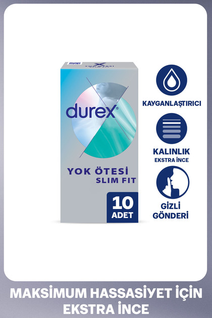 Yok Ötesi Prezervatif Slim Fit 10'lu 5052197059786