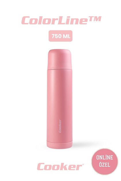 Colorline 750 ml Stainless Steel Thermos Pinkckr2022