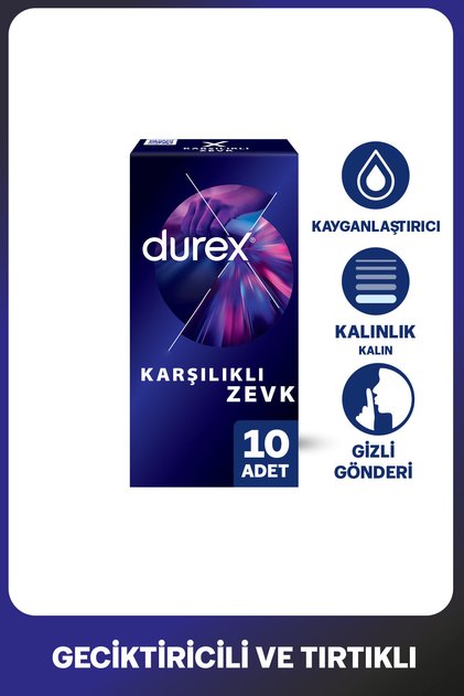 Karşılıklı Zevk 10'lu Prezervatif