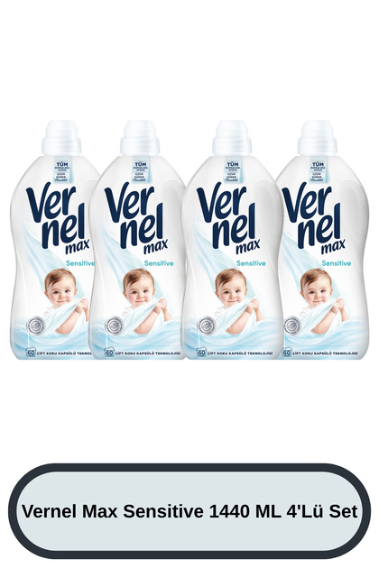 Max Taze Sensitive 1.44l 60 Yıkama 4'lü Set
