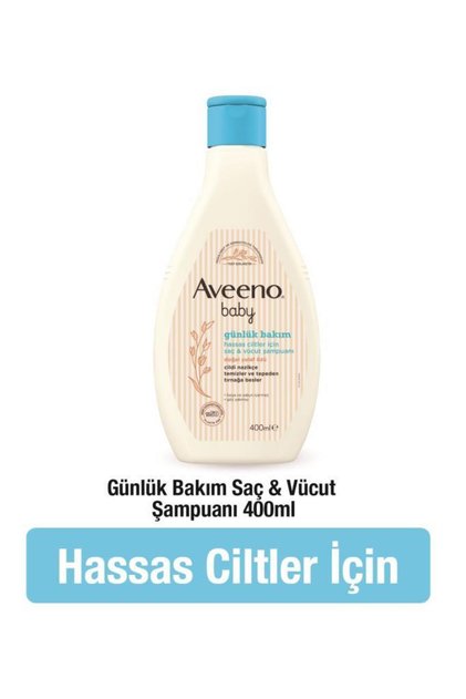 AVEENO BABY HAIR&BODY WASH 400MLDAILY CARE