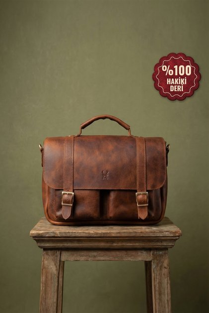 Genuine Leather Men's and Women's Business, Laptop, Messenger, Briefcase Stylish & Gift-Worthy Design – Toscana