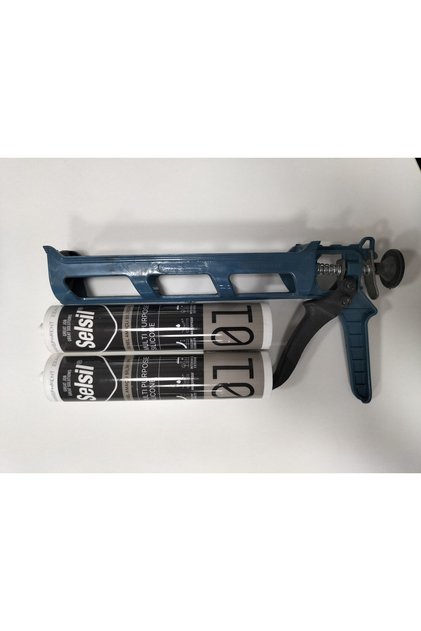 SELSİL 2 Adet Şeffaf Silikon + Plastik Silikon Tabancası