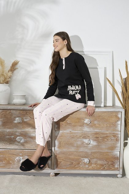 15216 PRINTED PAJAMAS SET