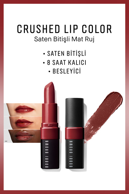 Crushed Lip Color - Saten Bitişli Mat Ruj - Ruby 716170186269