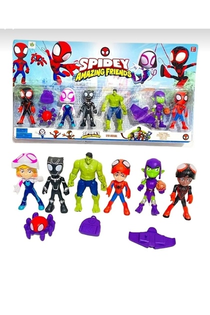 スパイダーマン フィギュア Spidey Amazing Friends Amazon.co.jp: マーベル スパイダーマン&彼のアメイジングフレンズ