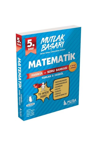 Muba Yayınları Mutlak Başarı 5.sınıf Matematik Fasikül + Soru Bankası. - 1