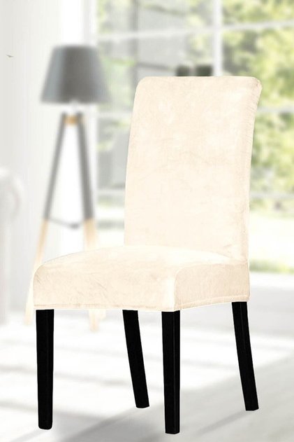 1pc Velvet Chair Cover Chair Cover