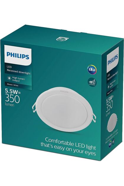 Meson 5.5Watt Gömme Led Spot Günışığı (4000k) Göz Konforu Ledli Spot Armatür
